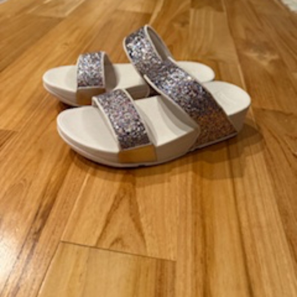 FIT FLOP Women's  LULU SLIDE SANDALS  - Size 6  NEW